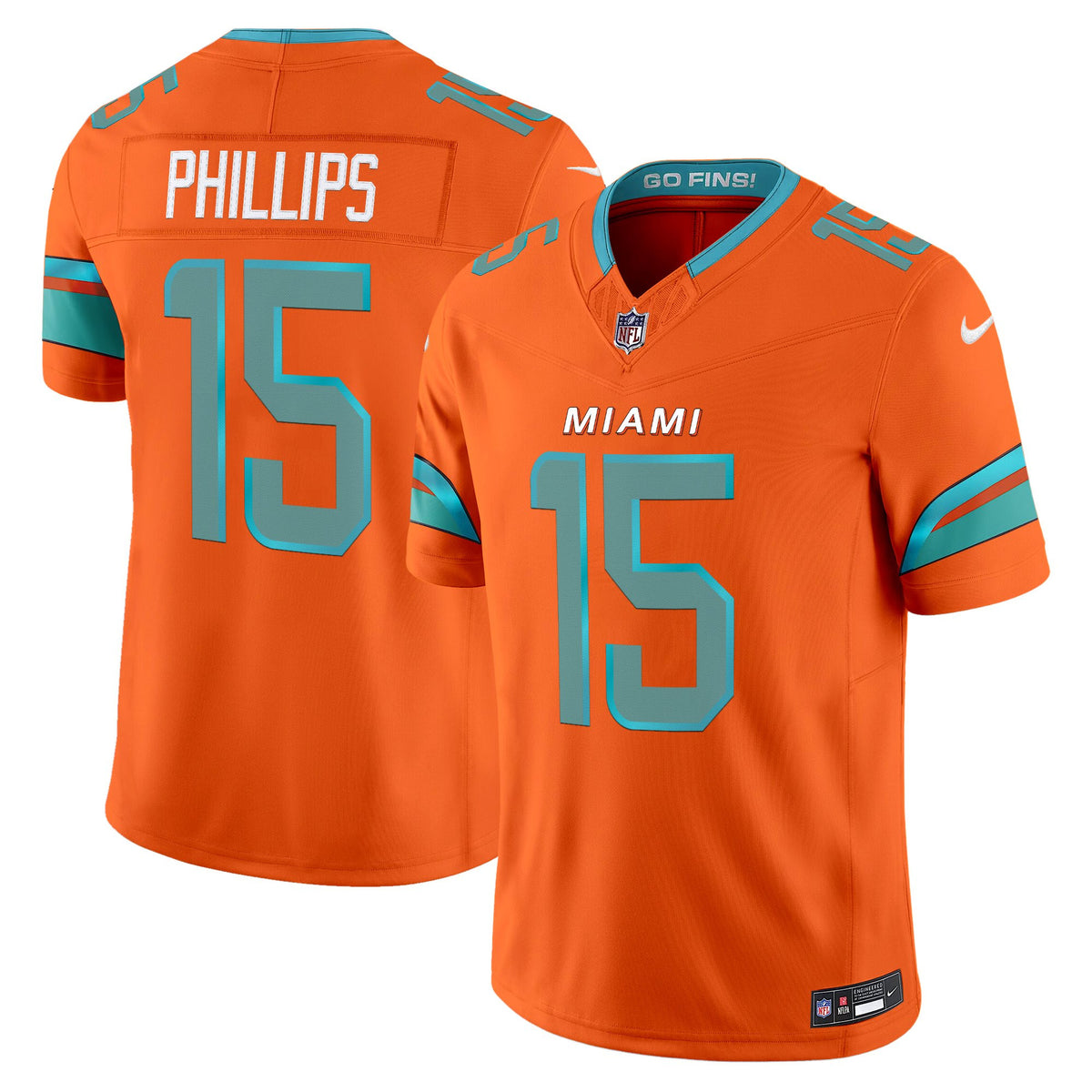 Men's Miami Dolphins 2025 "Rivalries" Vapor Limited Jersey - All Stitched