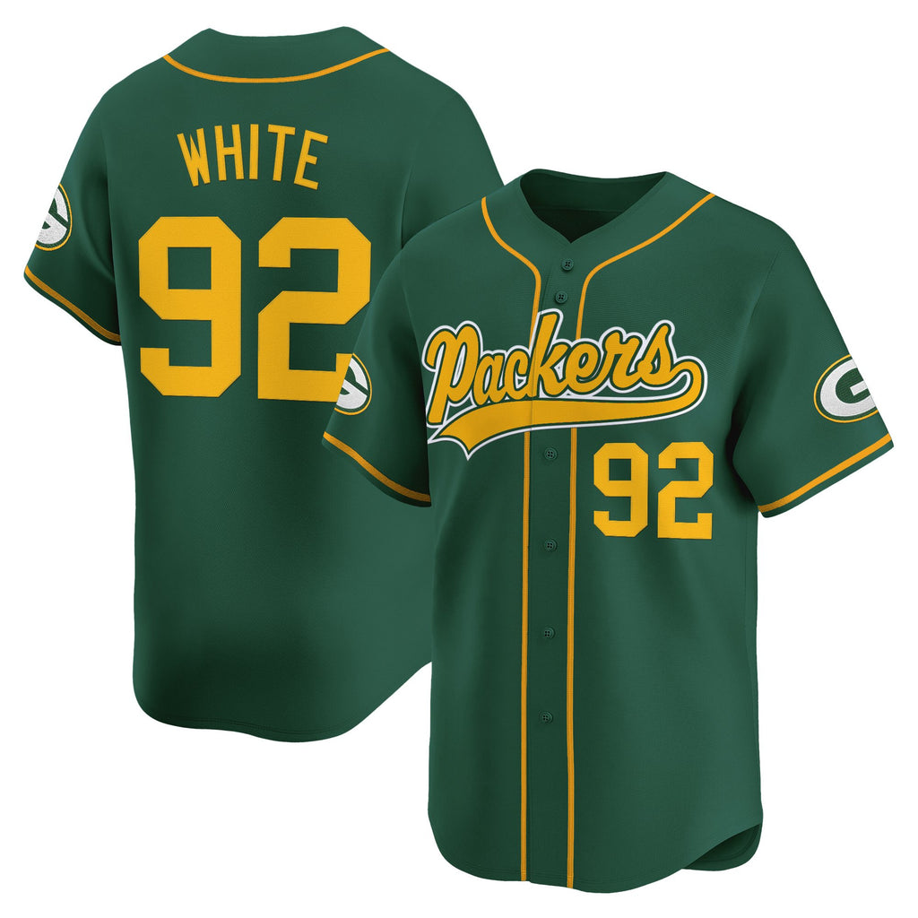 Men's Green Bay Packers 2025 Vapor Baseball Jersey - All Stitched