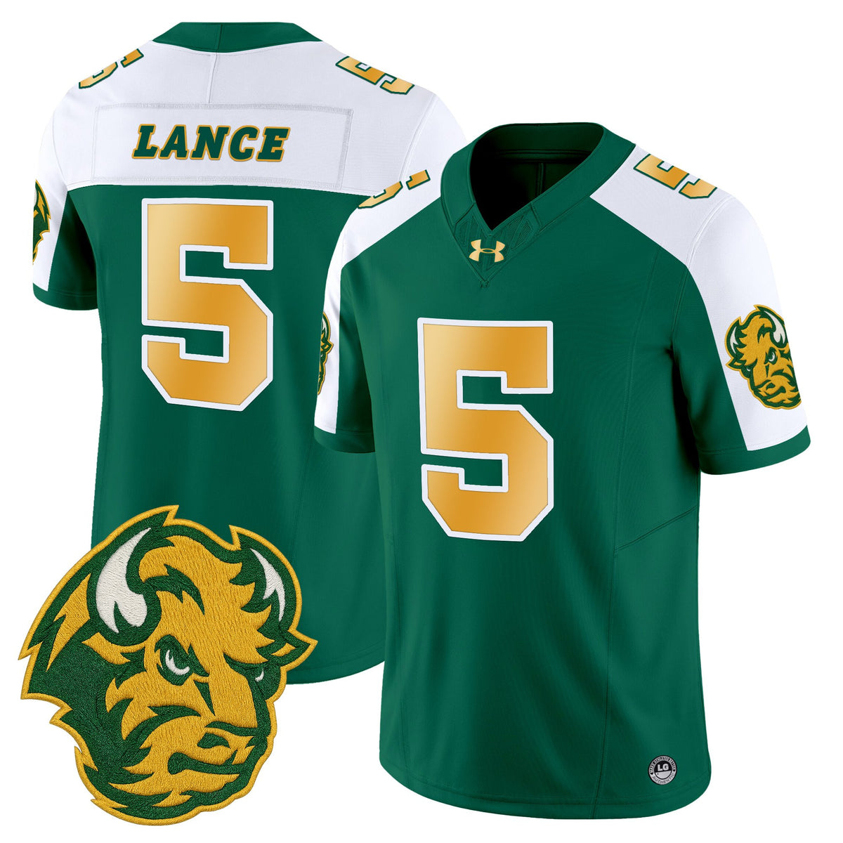Men's North Dakota State Bison Vapor Limited Jersey - All Stitched