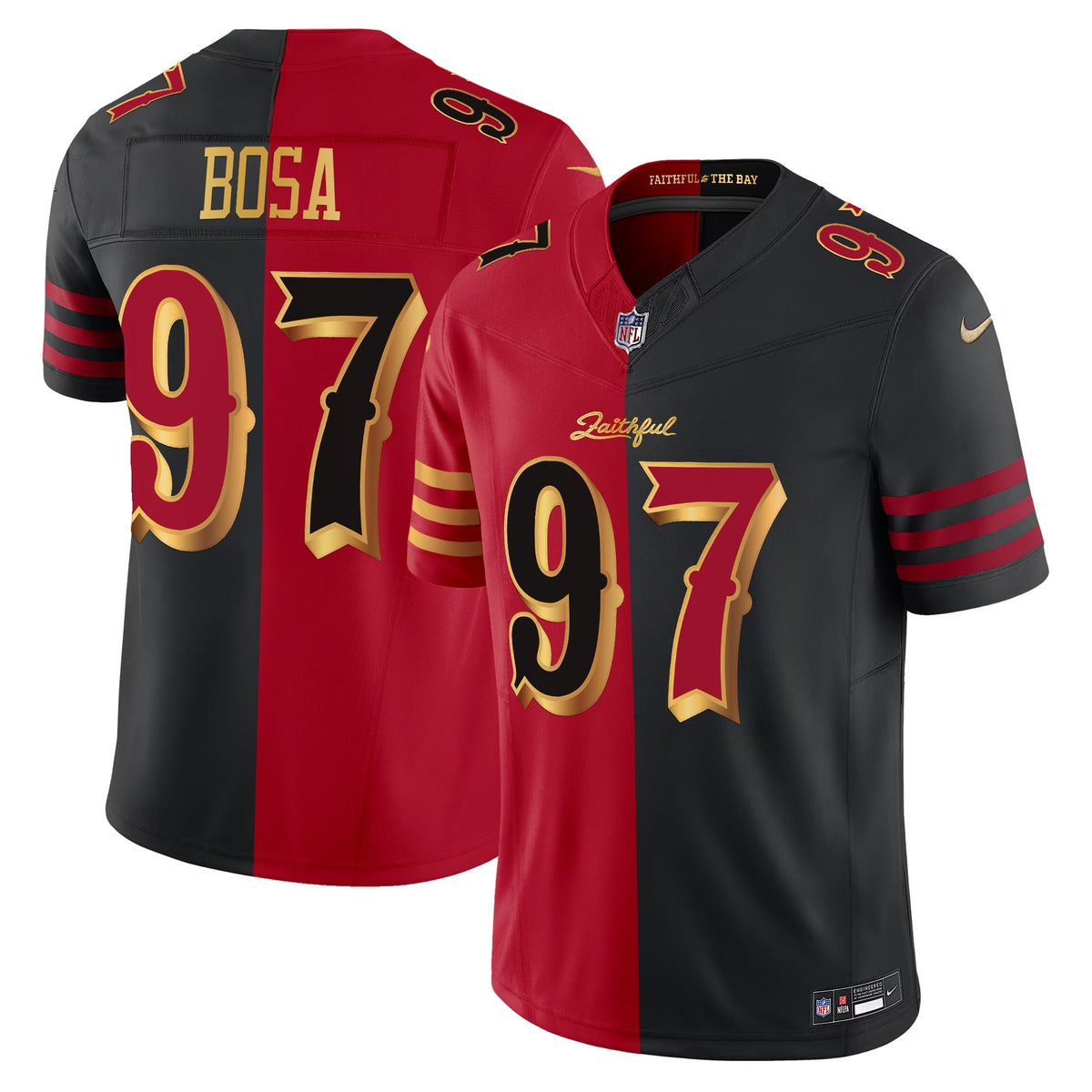 Men's San Francisco 49ers 2025 “Rivalries” Vapor Limited Jersey - All Stitched