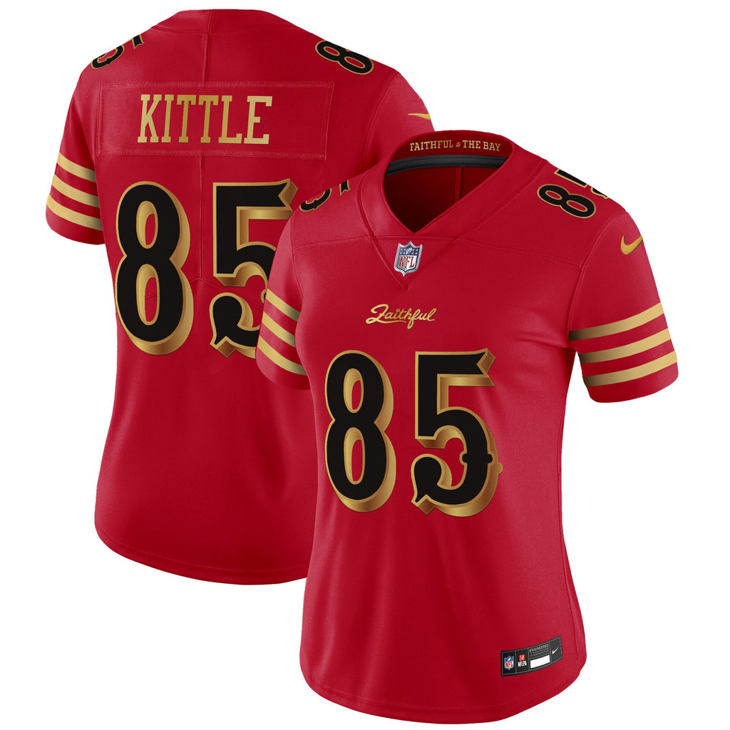 Women's San Francisco 49ers 2025 “Rivalries” Vapor Limited Jersey - All Stitched