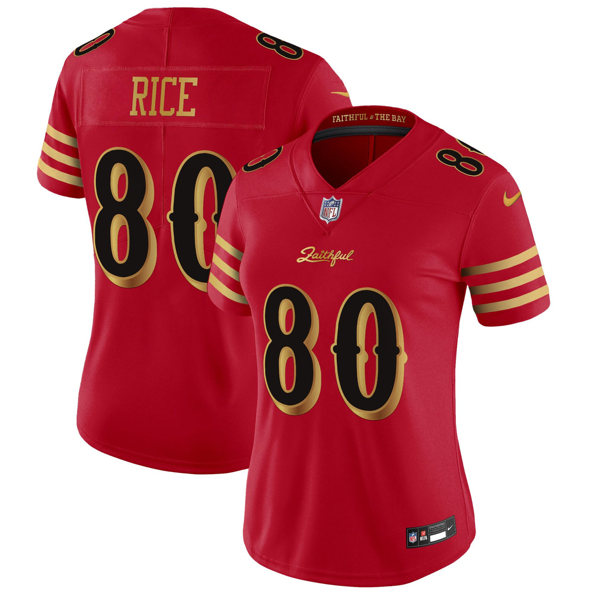 Women's San Francisco 49ers 2025 “Rivalries” Vapor Limited Jersey - All Stitched