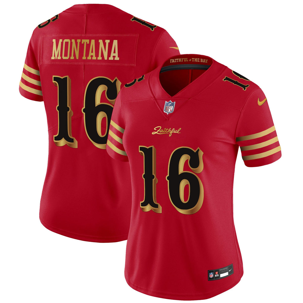 Women's San Francisco 49ers 2025 “Rivalries” Vapor Limited Jersey - All Stitched
