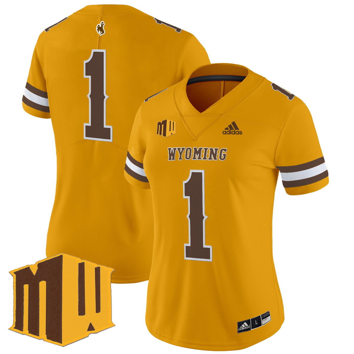 Women's Wyoming Cowboys 2025 Vapor Limited Jersey - All Stitched