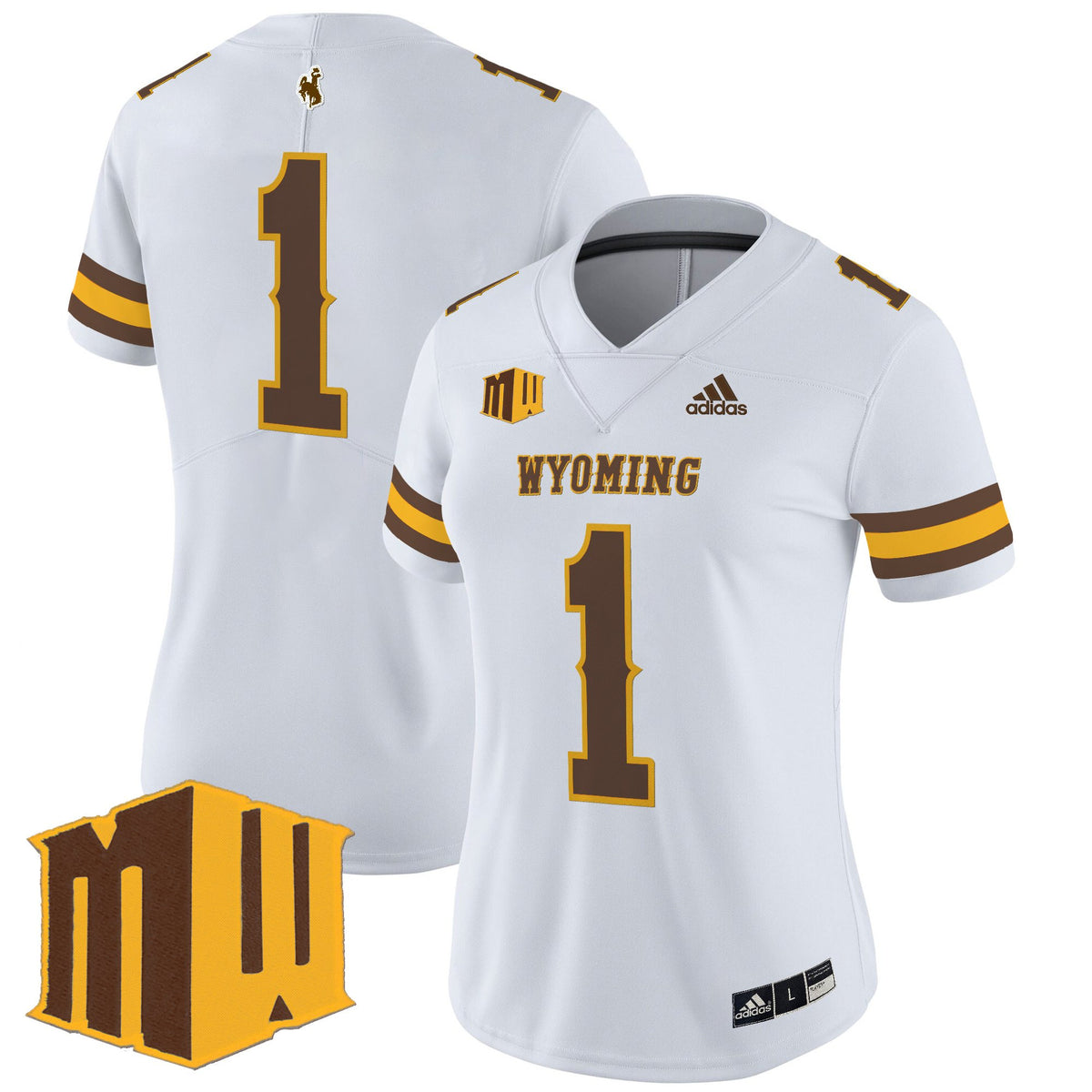 Women's Wyoming Cowboys 2025 Vapor Limited Jersey - All Stitched