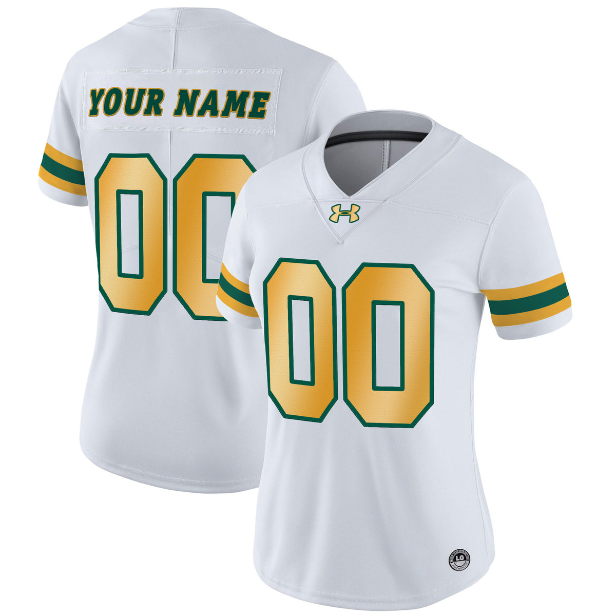 North Dakota State Bison Vapor Limited Custom Jersey - All Stitched