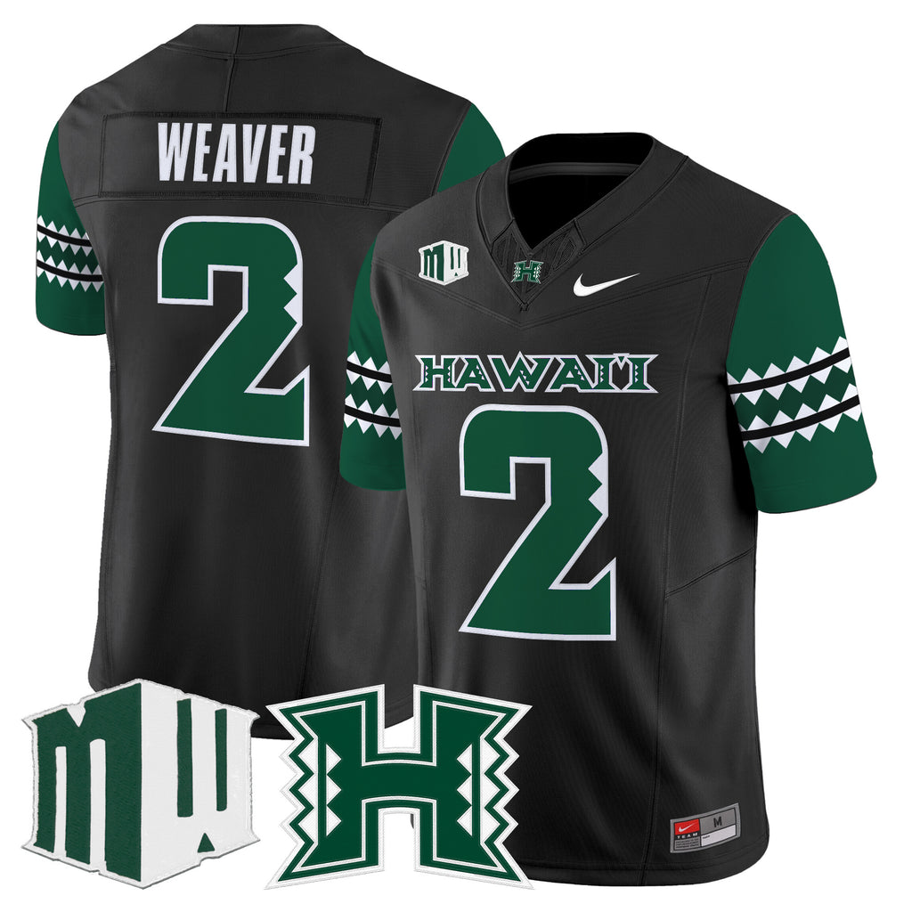 Men's Hawai'i Rainbow Warriors 2025 Vapor Limited Jersey - All Stitched