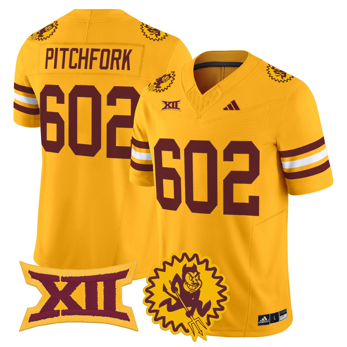 Men's Arizona State Sun Devils 1975 Throwback Vapor Limited Jersey - All Stitched