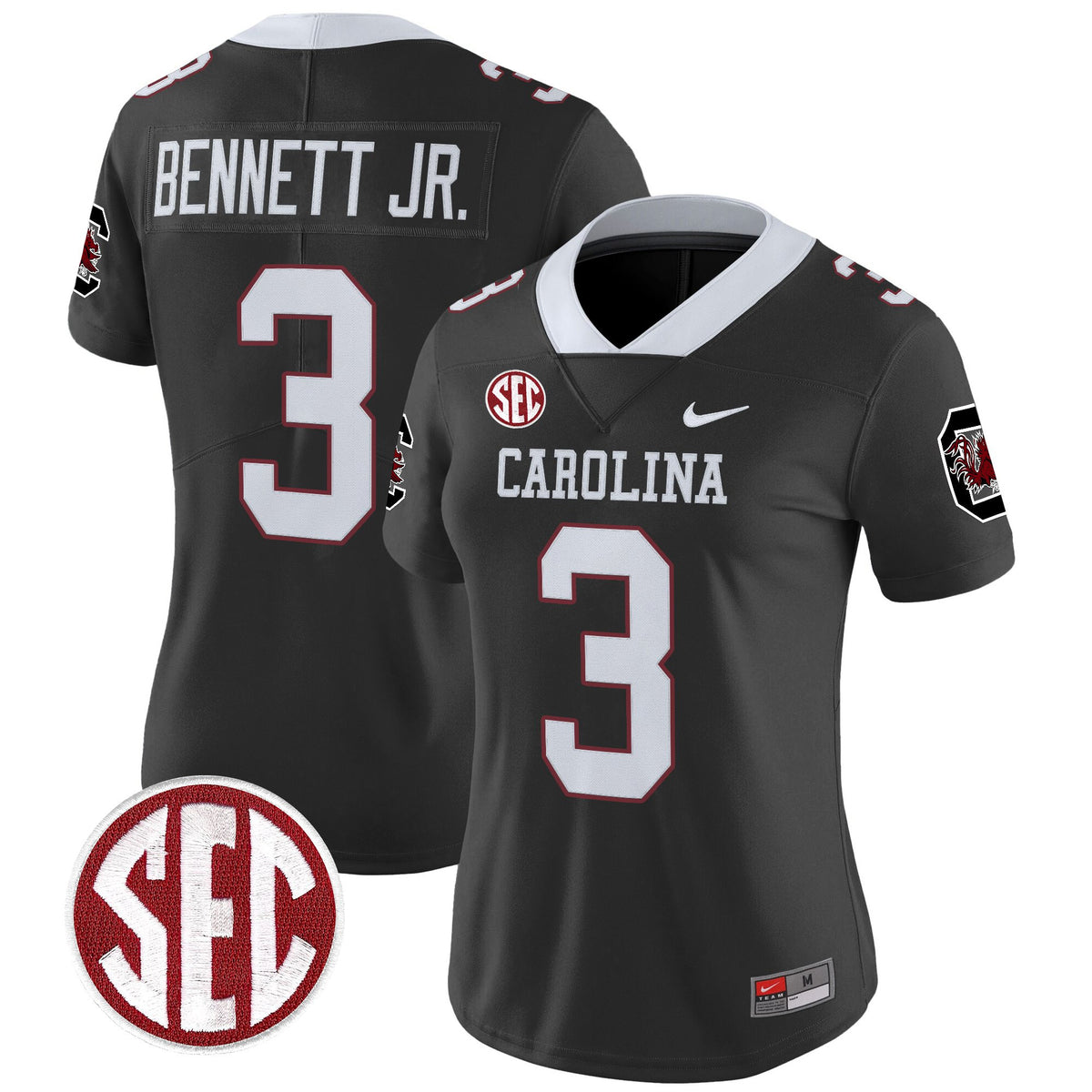 Women's South Carolina Gamecocks 1980 Throwback Vapor Limited Jersey – Rebrand 2026 – All Stitched
