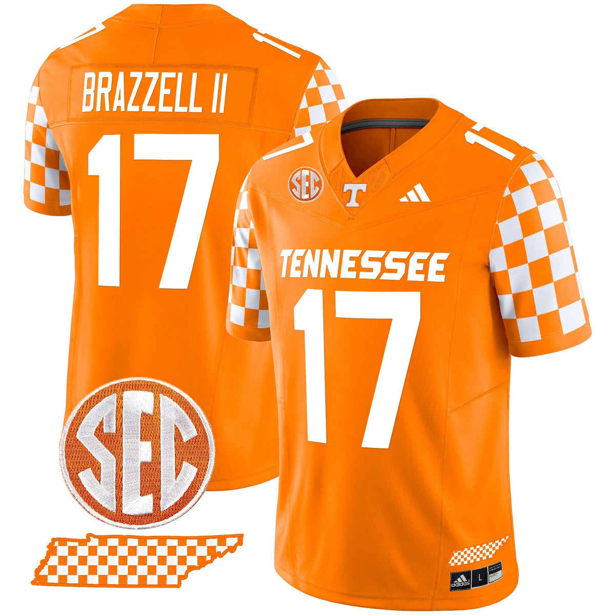 Men's Tennessee Volunteers 'Rebrand 2026' Checkerboard Vapor Limited Jersey - All Stitched