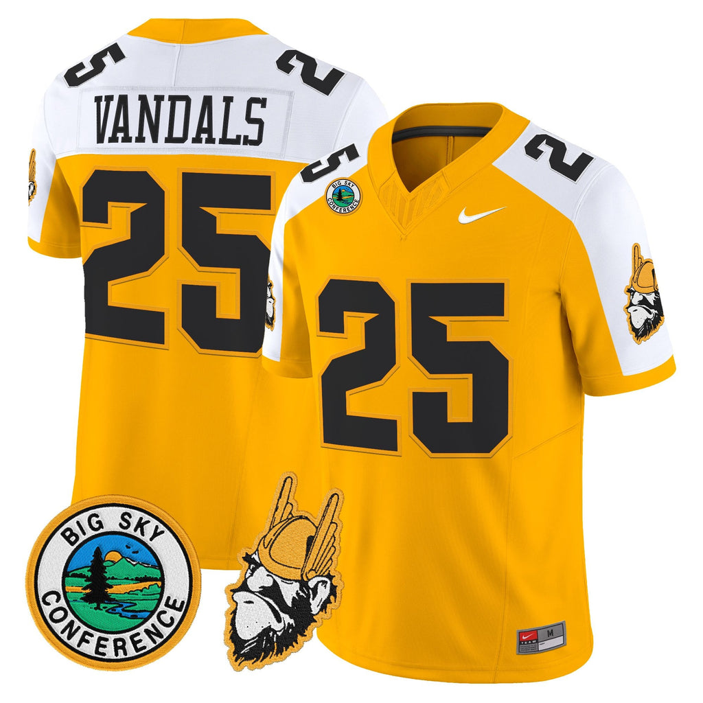 Men's Idaho Vandals 1975 Throwback Vapor Limited Jersey - All Stitched