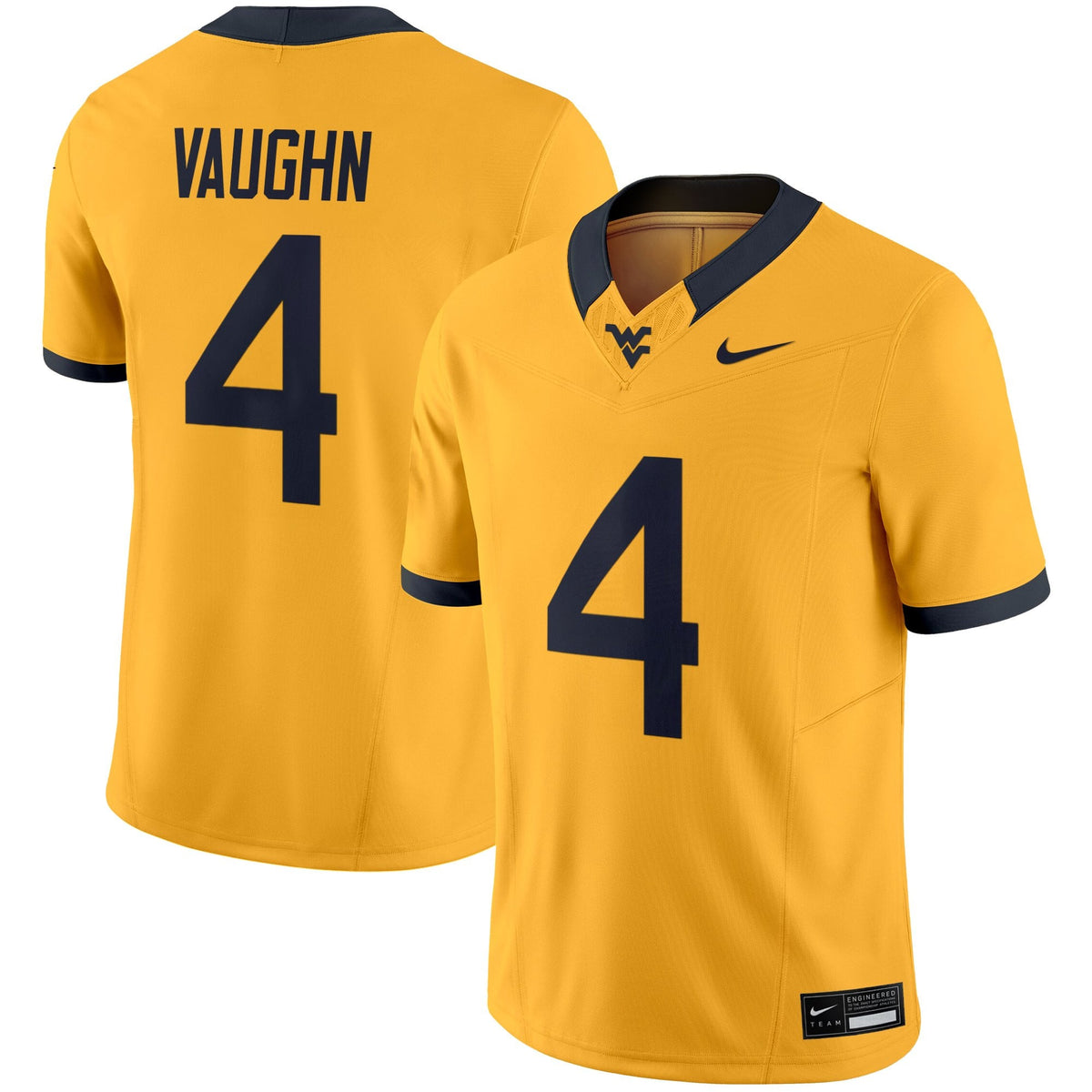 Men's West Virginia Mountaineers 2025 Vapor Limited Jersey - All Stitched
