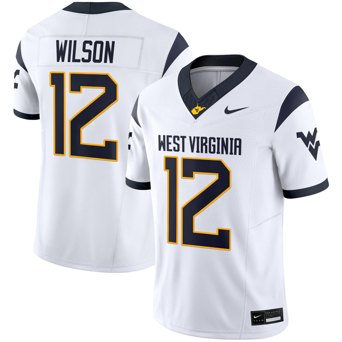 Men's West Virginia Mountaineers 2025 Vapor Limited Jersey - All Stitched