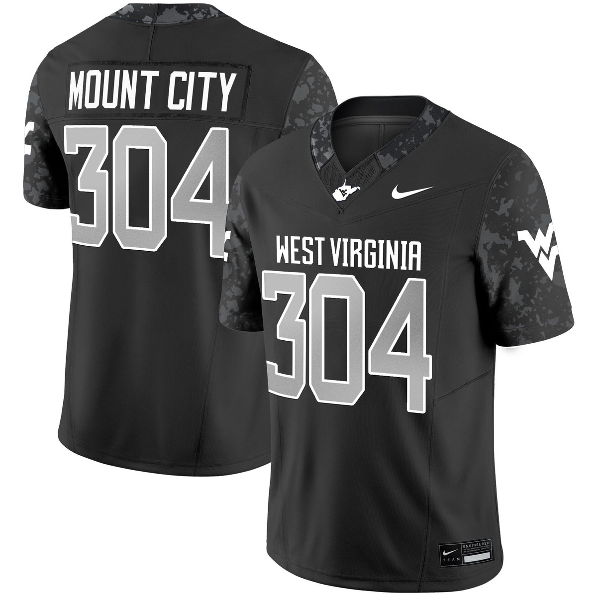 Men's West Virginia Mountaineers 2025 Vapor Limited Jersey - All Stitched