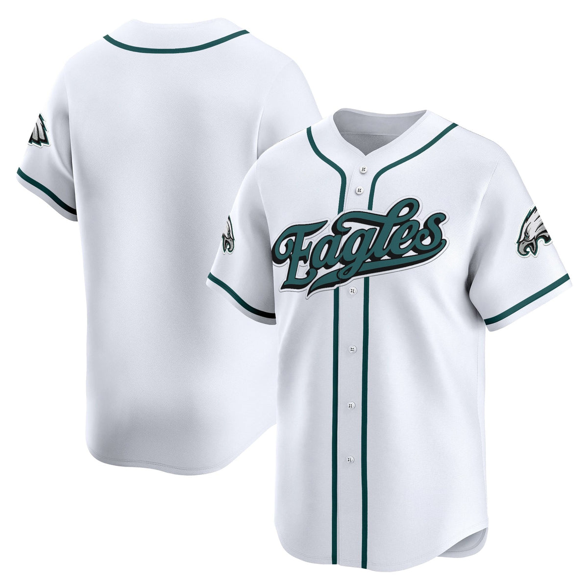 Men's Philadelphia Eagles 2025 Vapor Baseball Jersey V2 - All Stitched