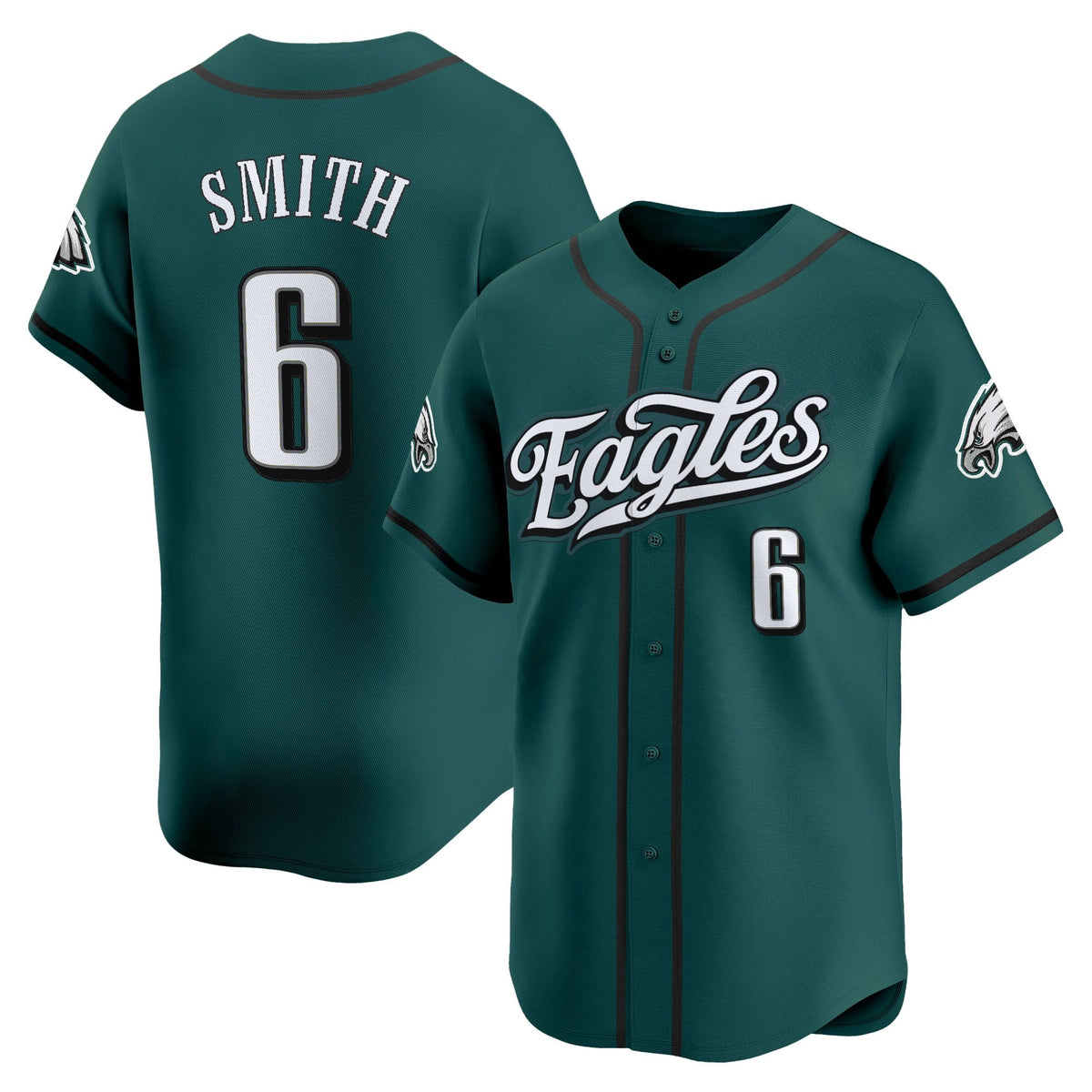 Men's Philadelphia Eagles 2025 Vapor Baseball Jersey V2 - All Stitched