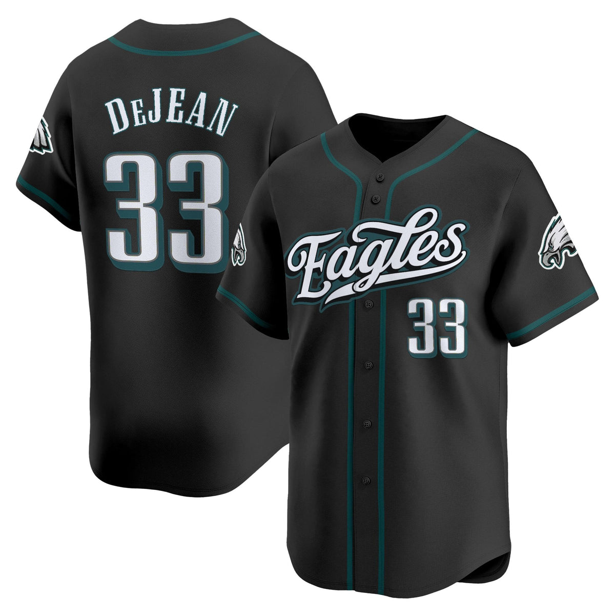 Men's Philadelphia Eagles 2025 Vapor Baseball Jersey V2 - All Stitched
