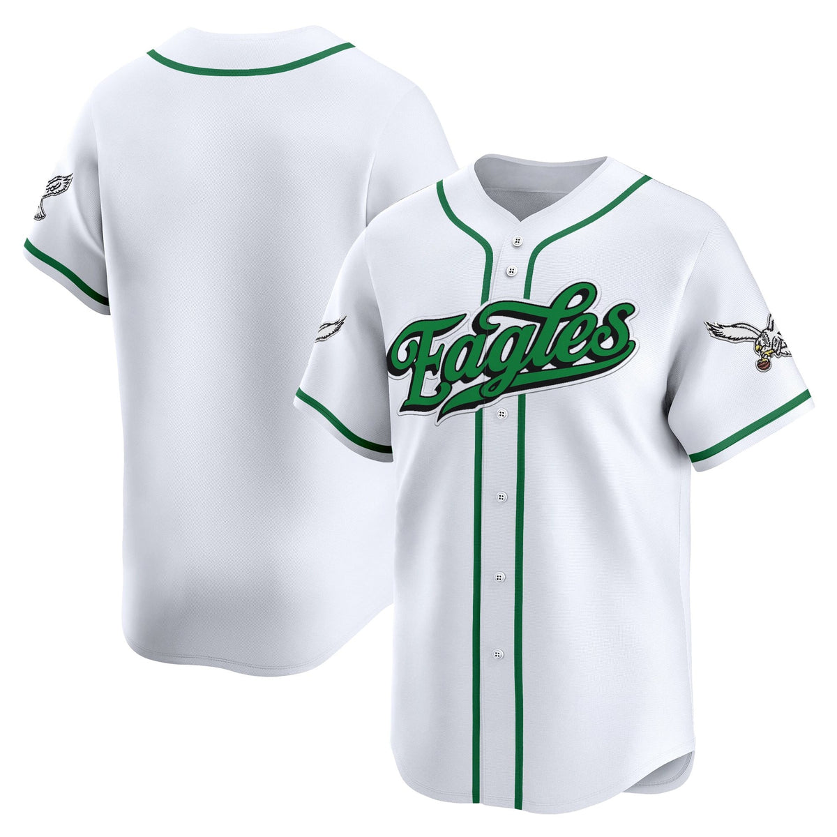 Men's Philadelphia Eagles 2025 Vapor Baseball Jersey V2 - All Stitched