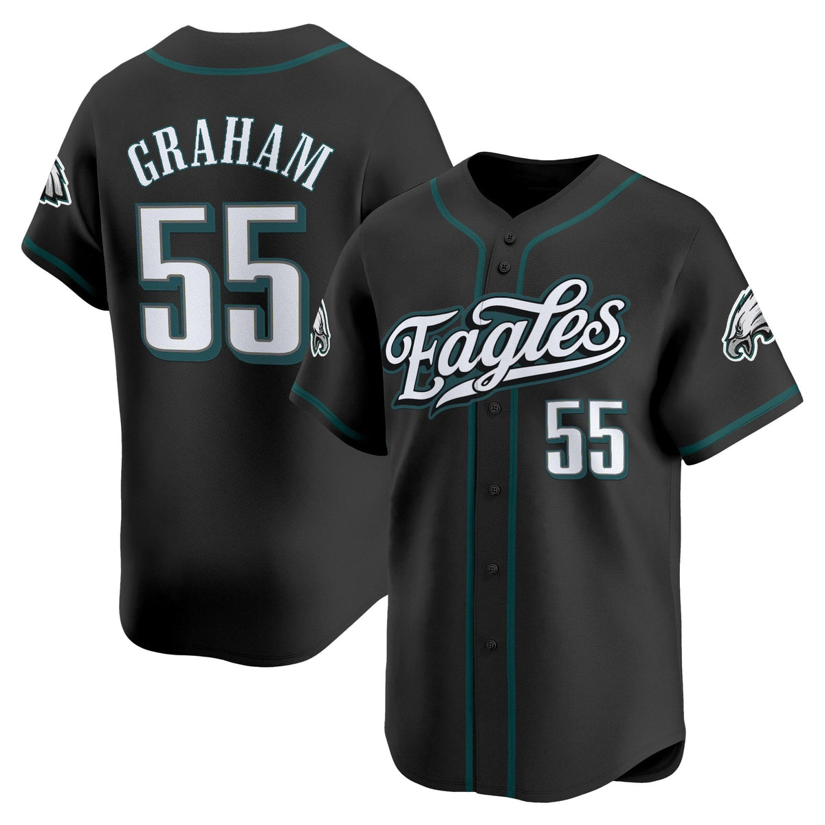 Men's Philadelphia Eagles 2025 Vapor Baseball Jersey V2 - All Stitched