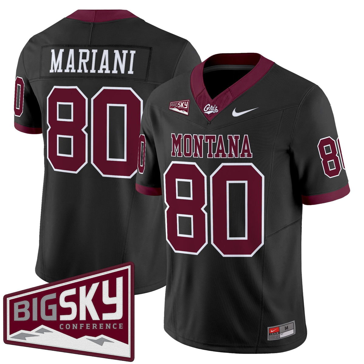 Men's Montana Grizzlies 2025 Vapor Limited Jersey - All Stitched