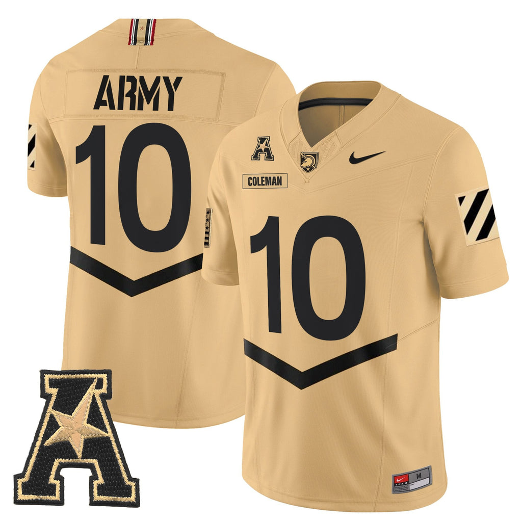 Men's Army Black Knights 2025 Vapor Limited Jersey - All Stitched