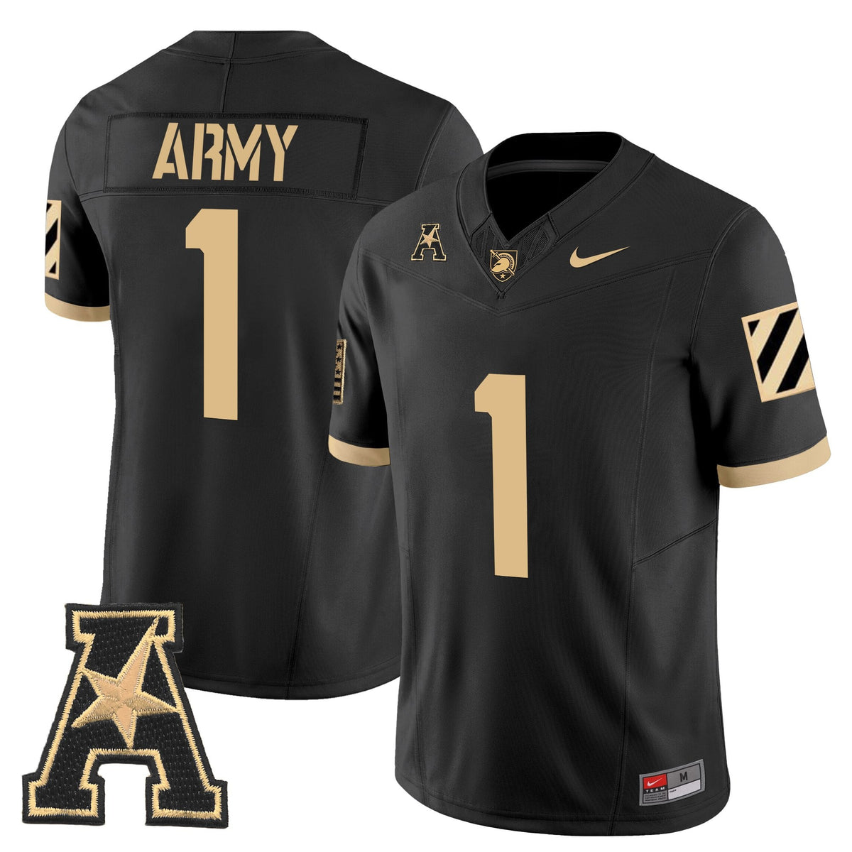 Men's Army Black Knights 2025 Vapor Limited Jersey - All Stitched