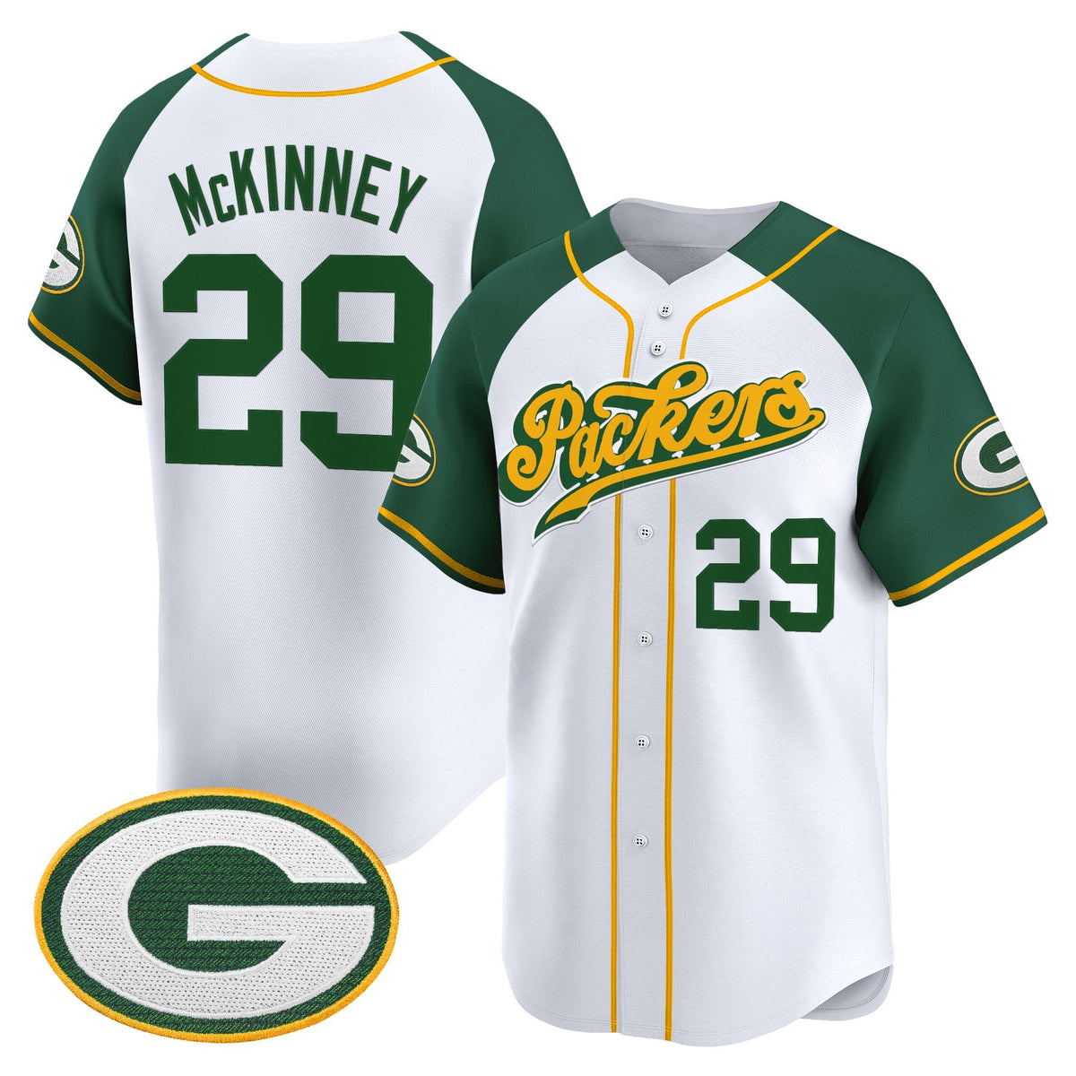 Men's Green Bay Packers 2025 Vapor Baseball Jersey V2 - All Stitched