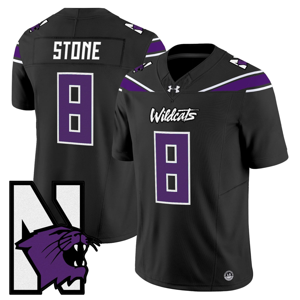 Men's Northwestern Wildcats Honoring ’95 Vapor Limited Jersey - All Stitched