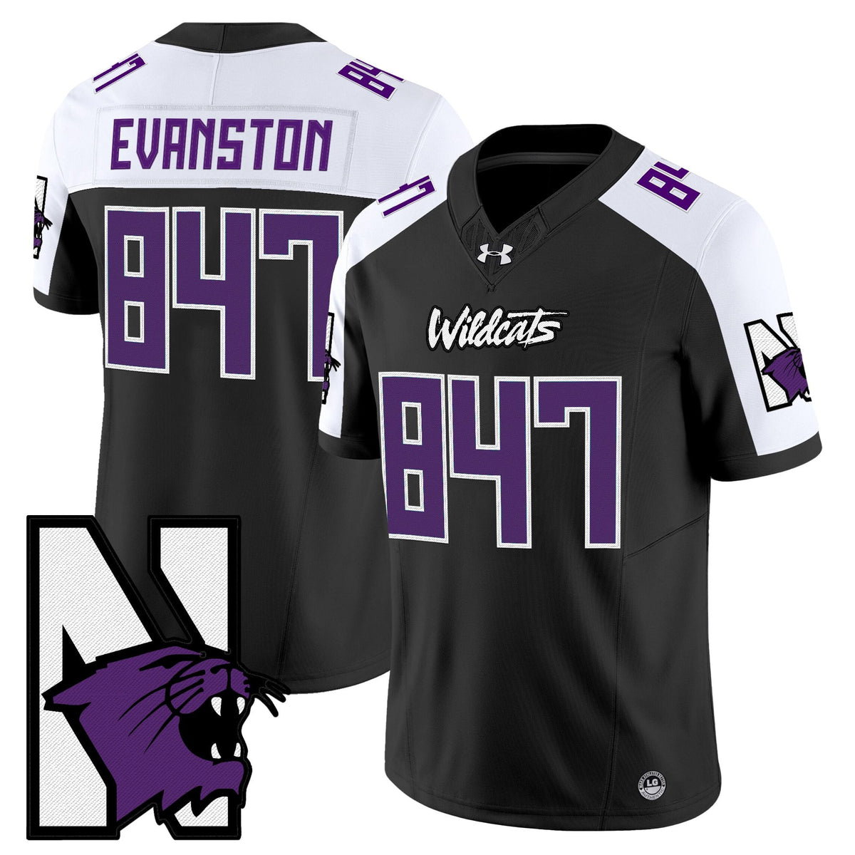 Men's Northwestern Wildcats Honoring ’95 Vapor Limited Jersey - All Stitched