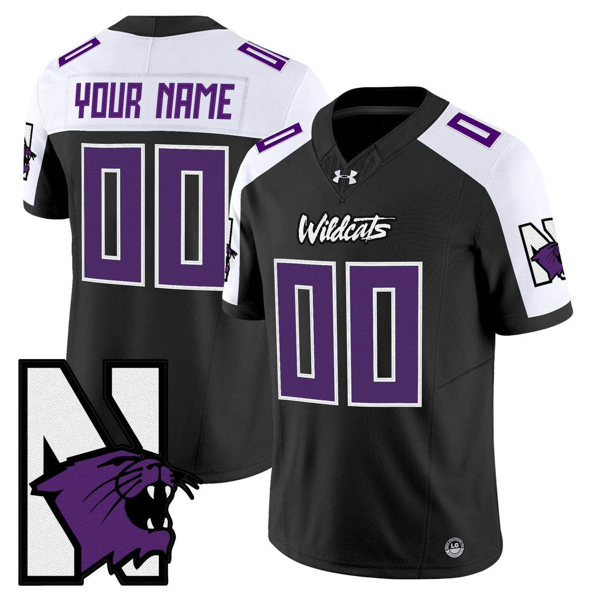 Northwestern Wildcats Honoring ’95 Vapor Limited Custom Jersey - All Stitched
