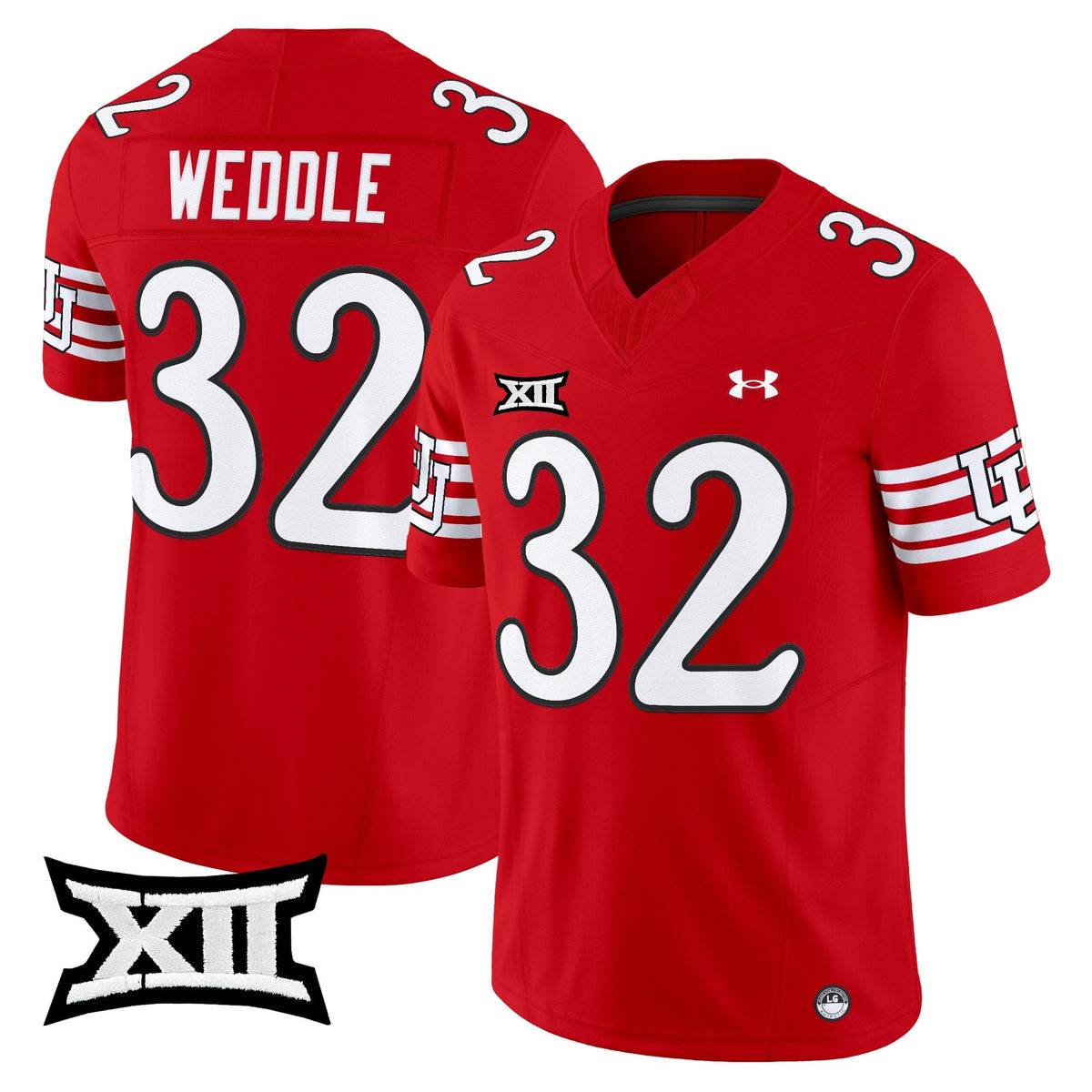 Utah Utes 2025 Vapor Limited Jersey V2 - All Stitched