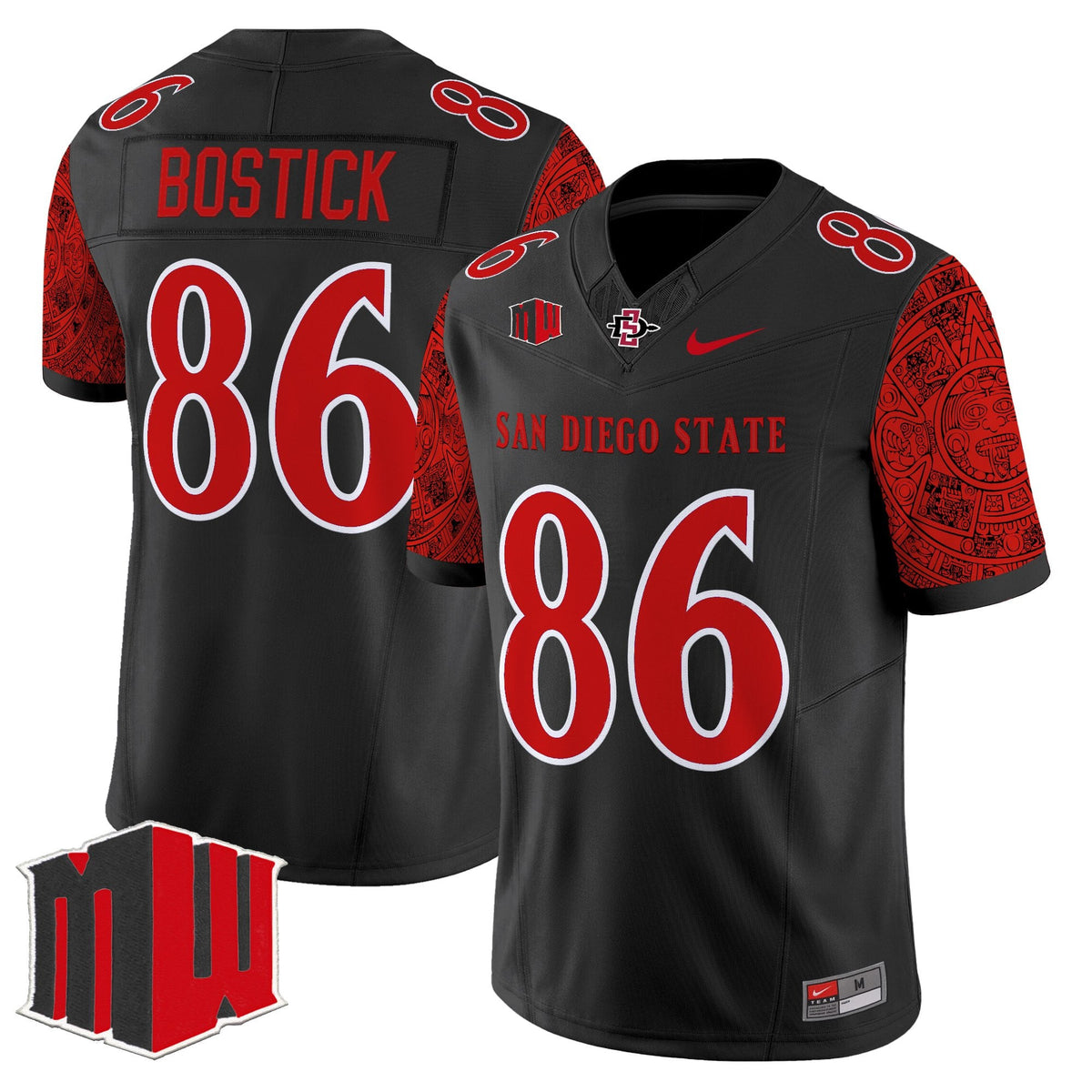 Men's San Diego State Aztecs 2025 Vapor Limited Jersey - All Stitched