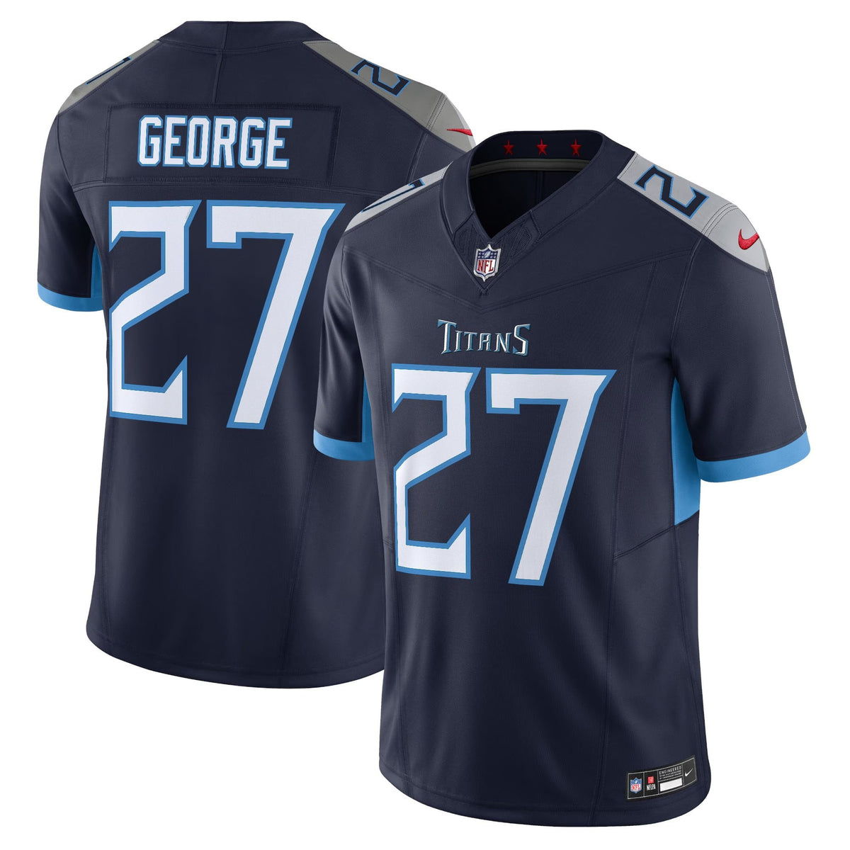 Men's Tennessee Titans 2025 Vapor Limited Jersey - All Stitched