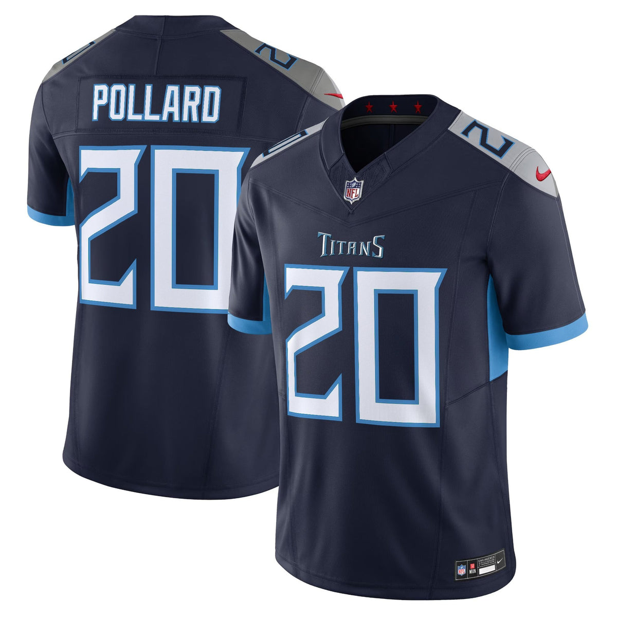 Men's Tennessee Titans 2025 Vapor Limited Jersey - All Stitched