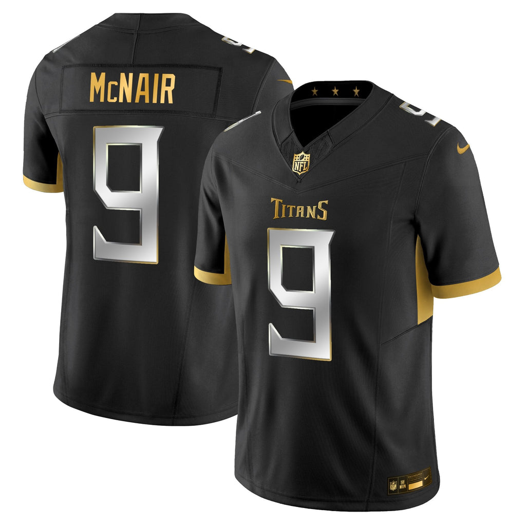 Men's Tennessee Titans 2025 Gold Vapor Limited Jersey - All Stitched