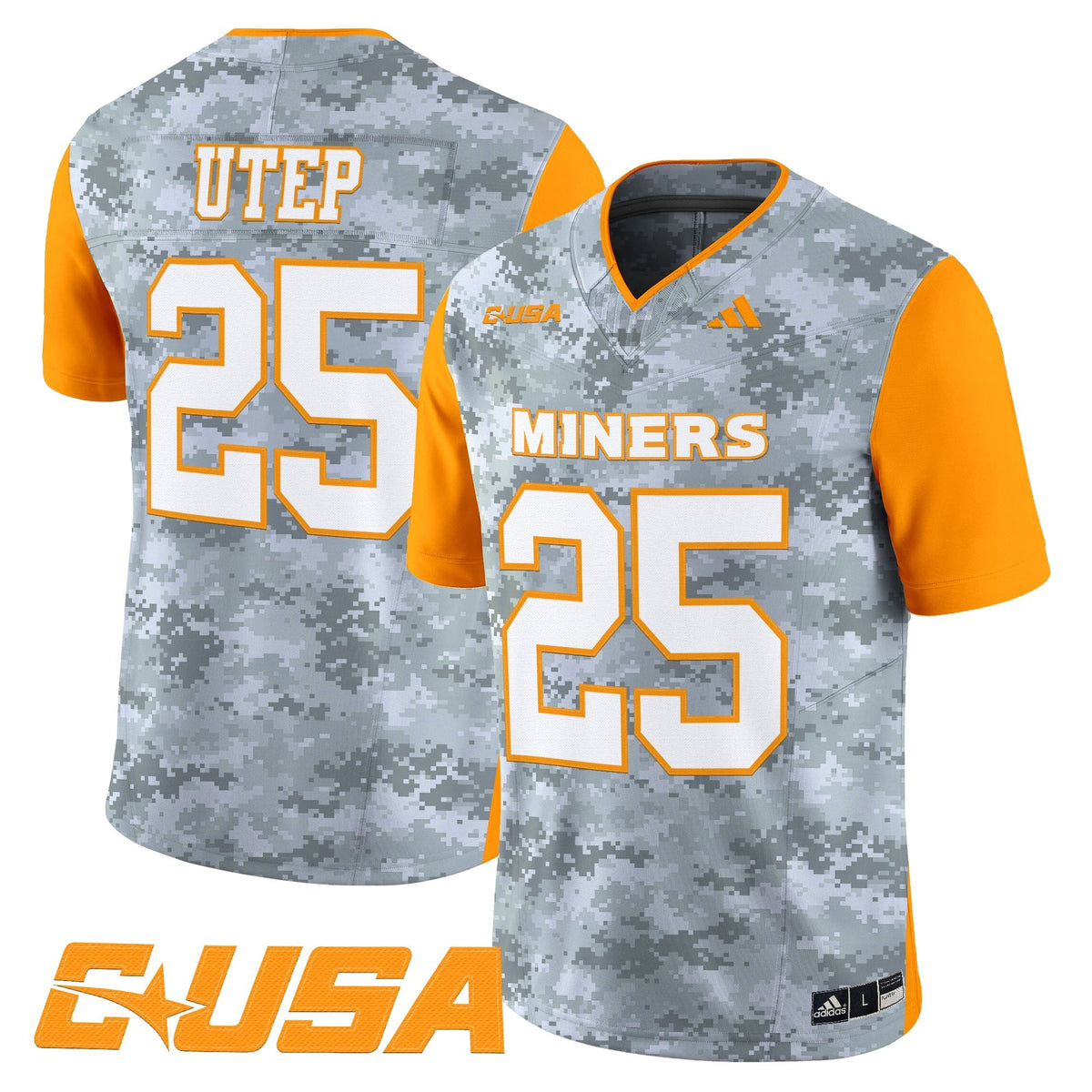 UTEP Miners 2025 Vapor Limited Jersey - All Stitched