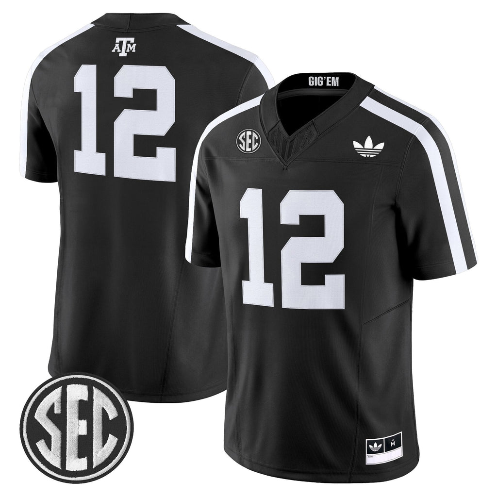 Men's Texas A&M Aggies 2025 Vapor Limited Jersey V2 - All Stitched