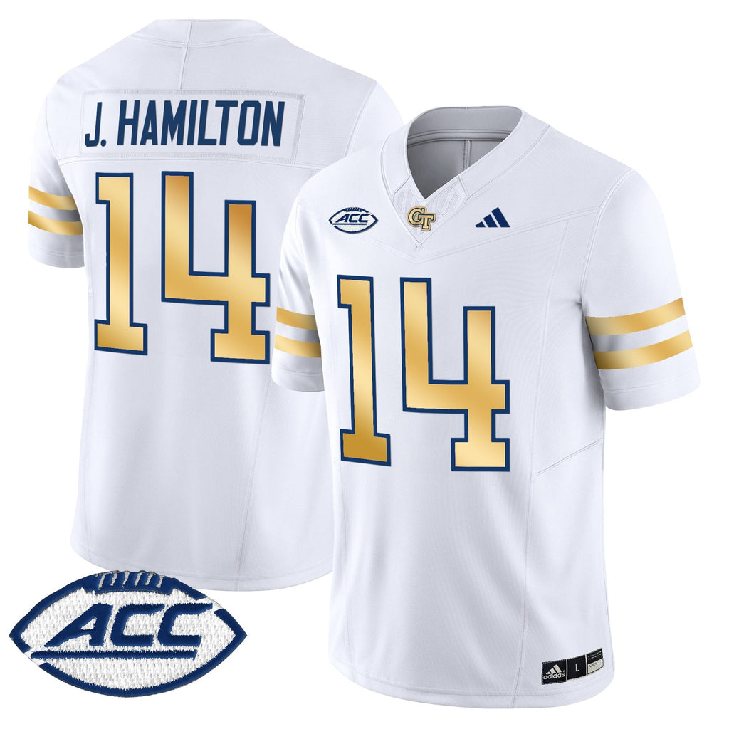 Men's Georgia Tech Yellow Jackets 2025 Vapor Limited Jersey - All stitched