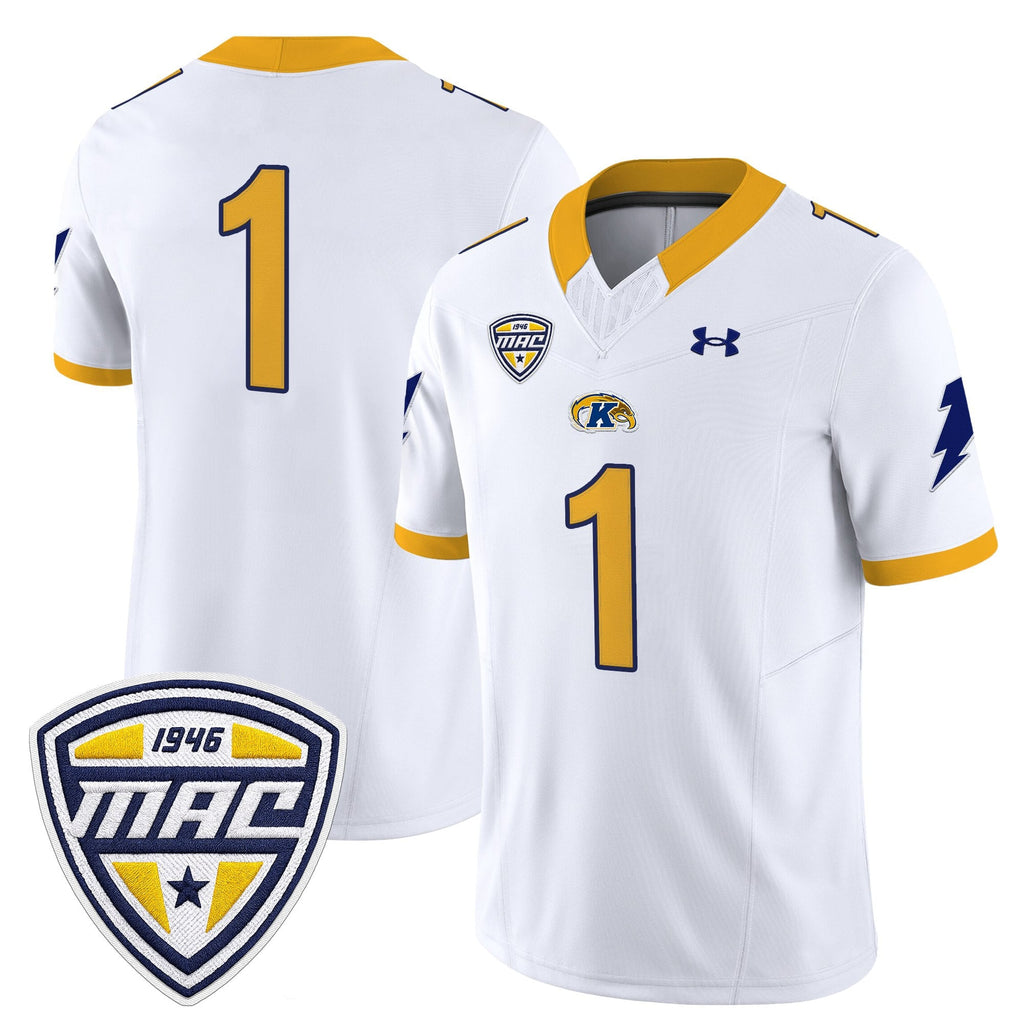 Men's Kent State Golden Flashes 2025 Vapor Limited Jersey - All Stitched