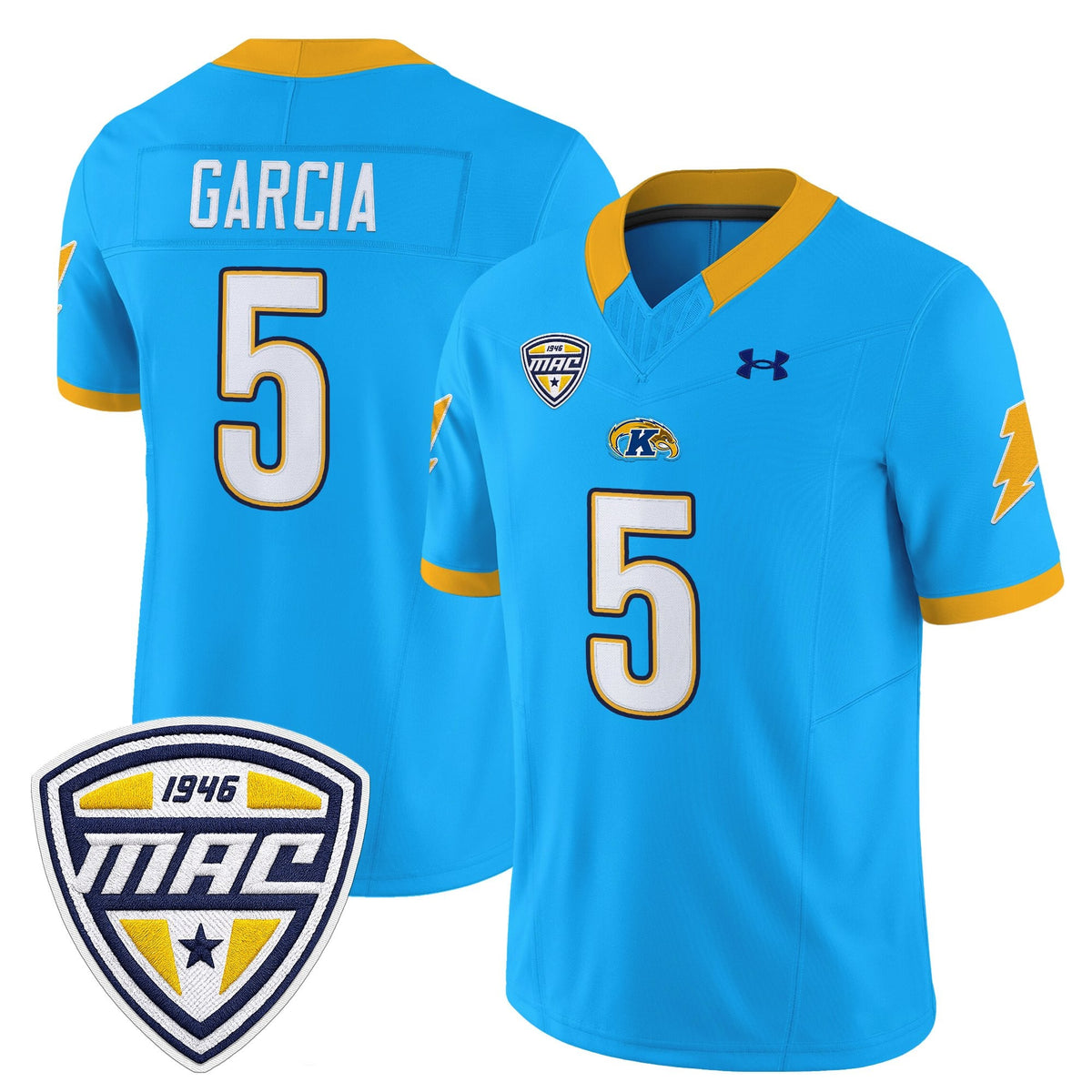 Men's Kent State Golden Flashes 2025 Vapor Limited Jersey - All Stitched