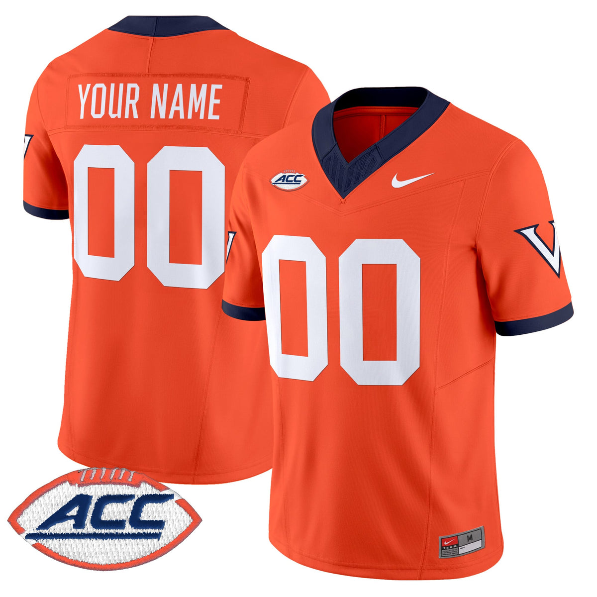 Virginia Cavaliers 1995 Throwbacks Vapor Limited Custom Jersey - All Stitched