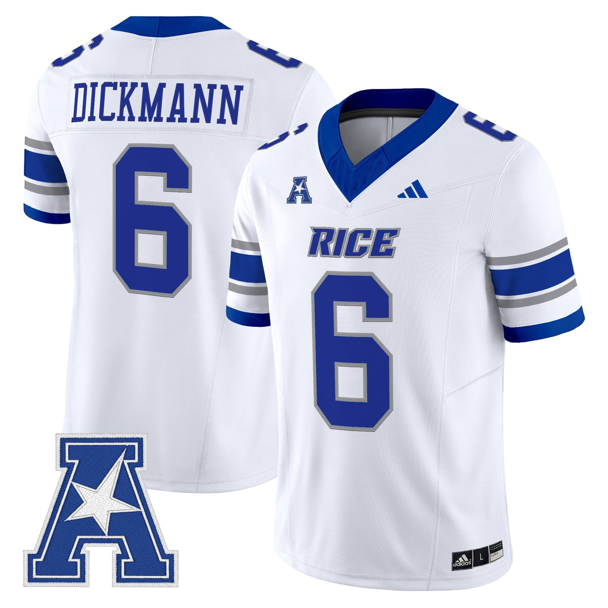 Men's Rice Owls 2025 Vapor Limited Jersey - All Stitched
