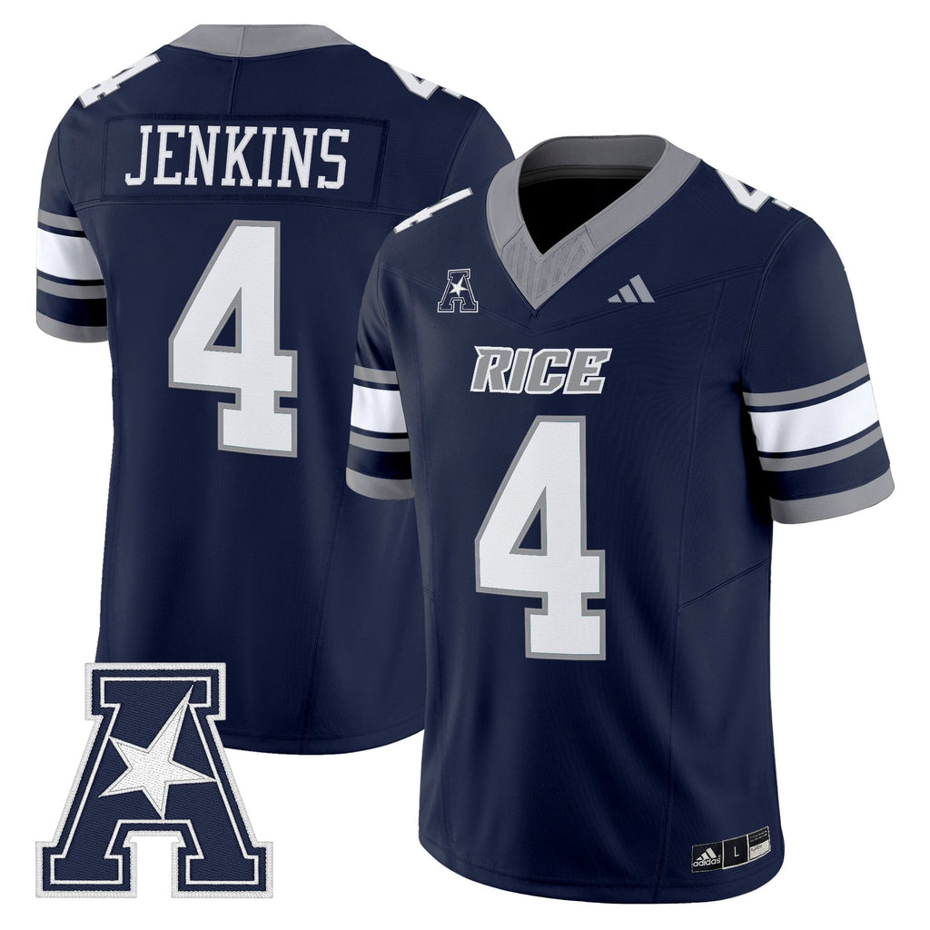 Men's Rice Owls 2025 Vapor Limited Jersey - All Stitched
