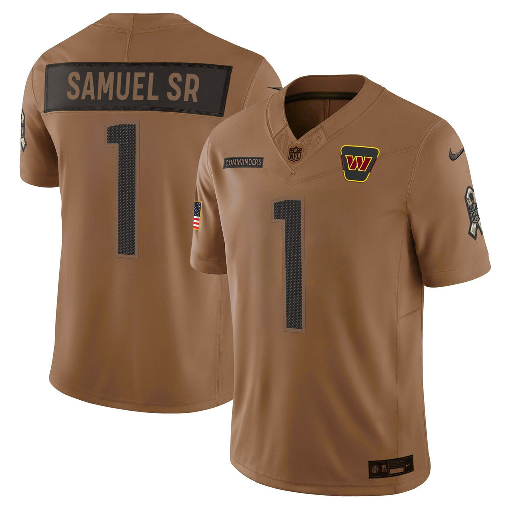 Men's Washington Commanders 2025 Salute to Service Vapor Limited Jersey - All Stitched