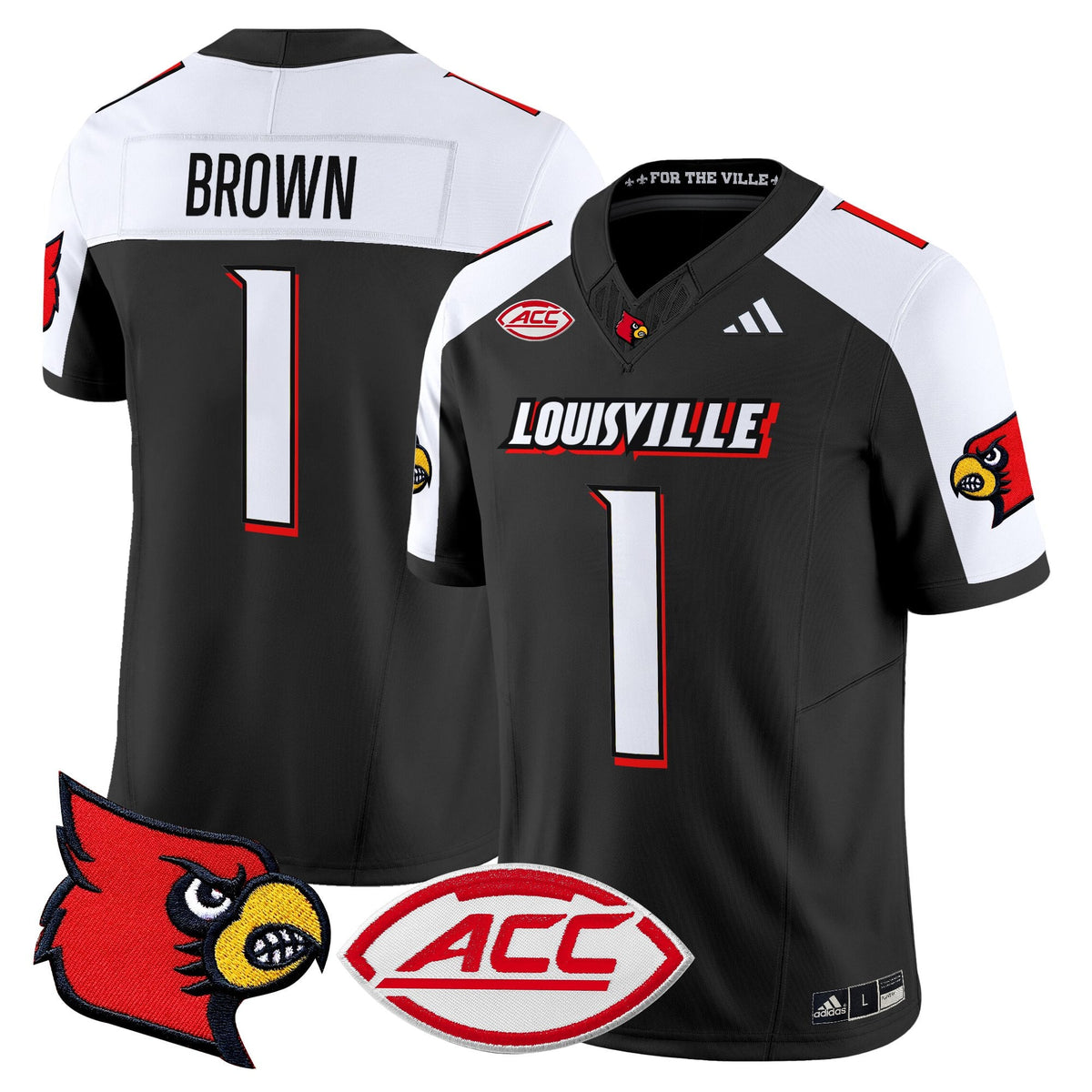 Men's Louisville Cardinals 2025 Vapor Limited Jersey - All Stitched