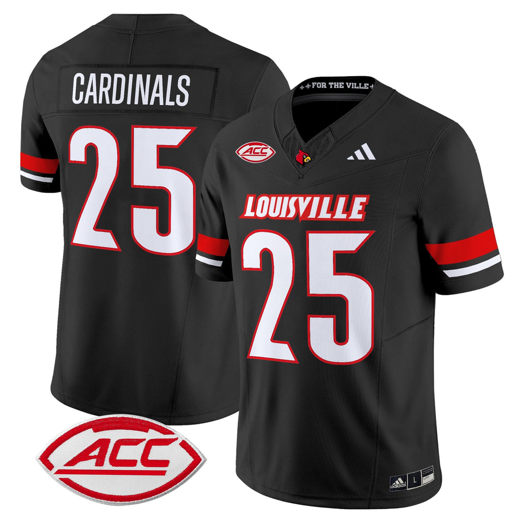 Men's Louisville Cardinals 2025 Vapor Limited Jersey - All Stitched