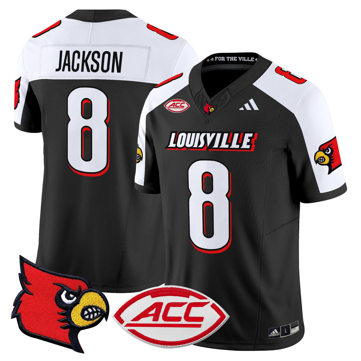 Men's Louisville Cardinals 2025 Vapor Limited Jersey - All Stitched