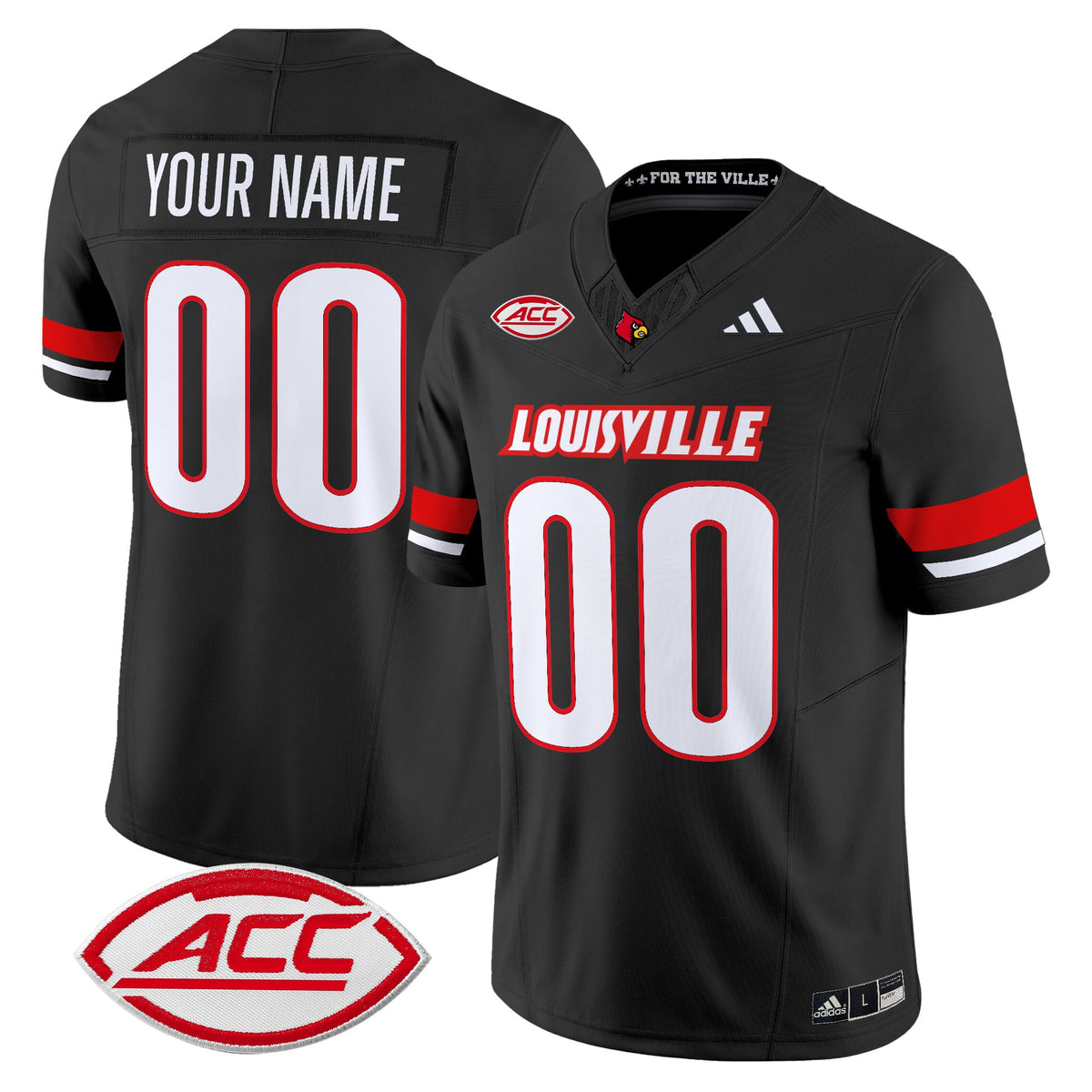 Louisville Cardinals 2025 Vapor Limited Custom Jersey - All Stitched