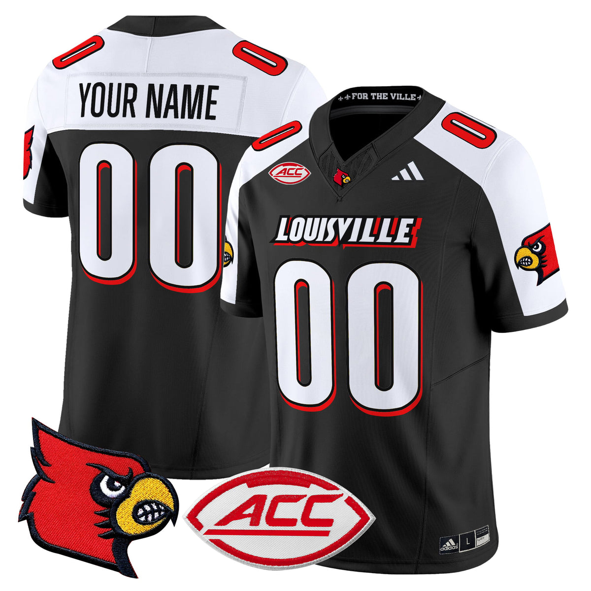 Louisville Cardinals 2025 Vapor Limited Custom Jersey - All Stitched