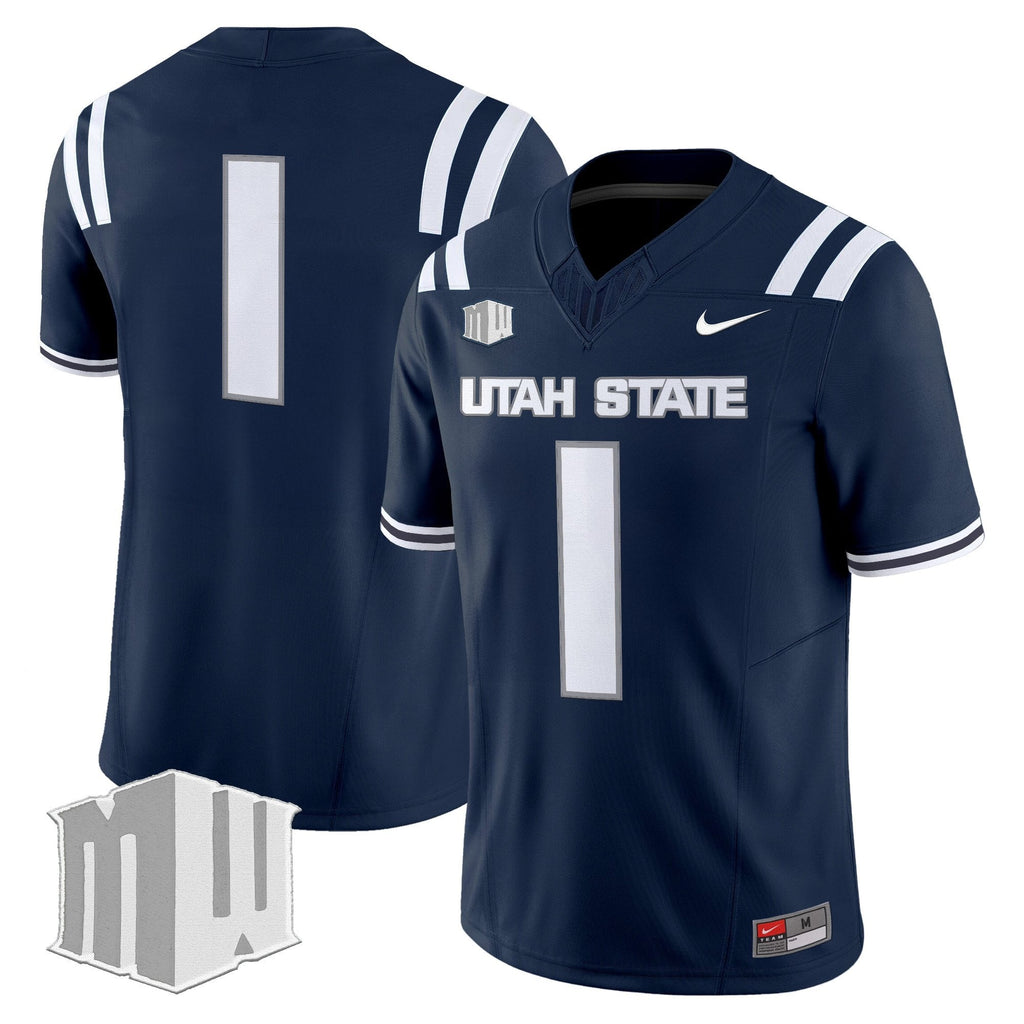 Men's Utah State Aggies 2025 Vapor Limited Jersey - All Stitched